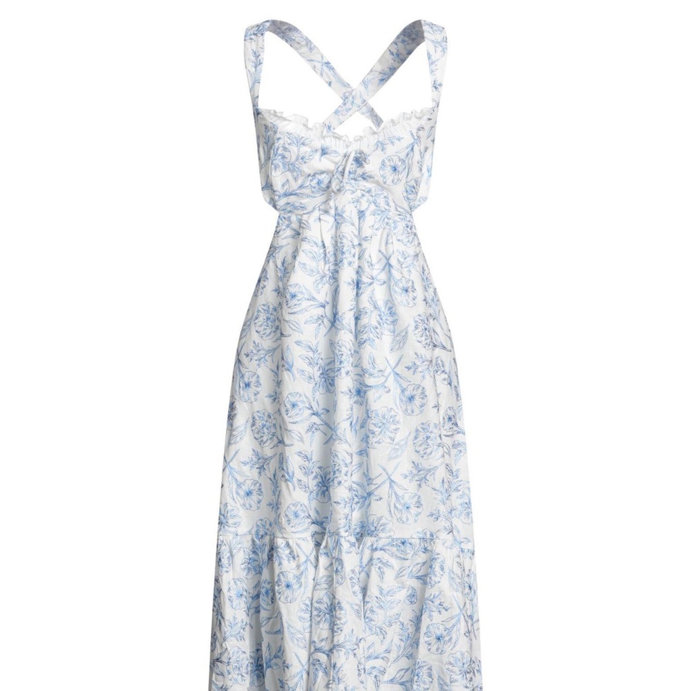 For love and lemons, floral gown, size large